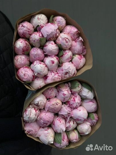 Букеты из пионов с доставкой