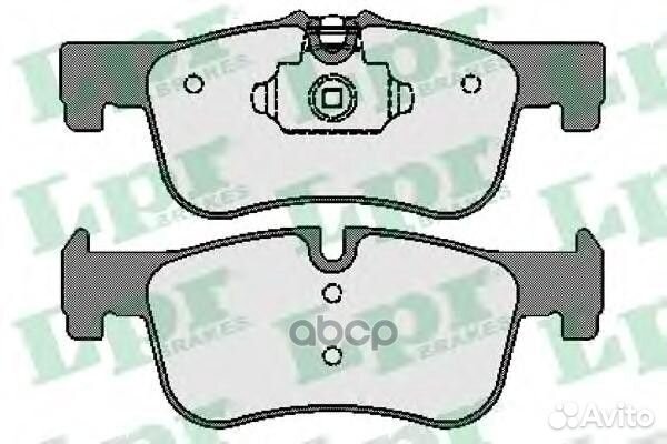 Колодки тормозные BMW 1 F20/F21 114-118 10- пер