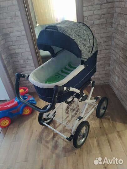 Коляска 2 в 1 indigo Barbara classic