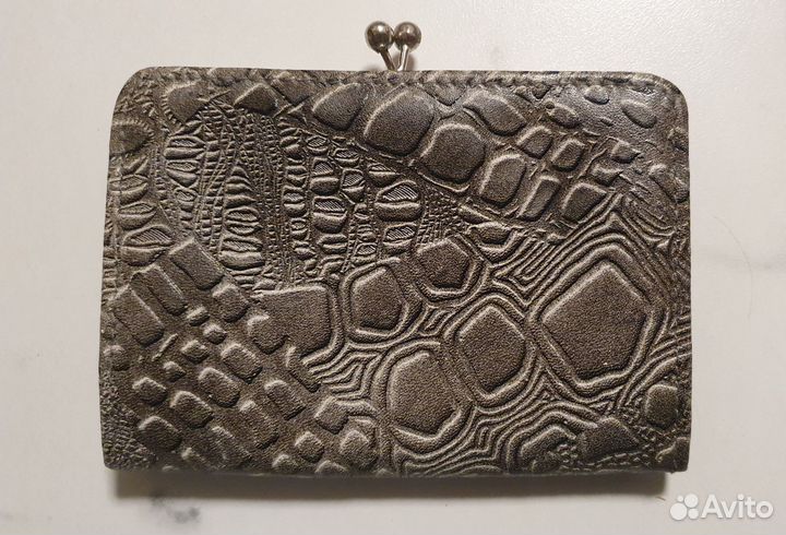 Кошелек натуральная кожа 1991 год новый