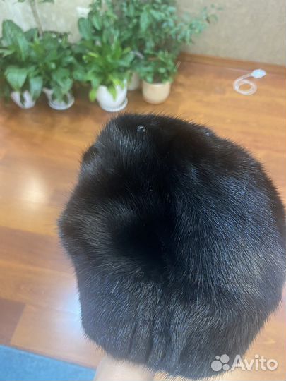 Шапка норковая женская бу
