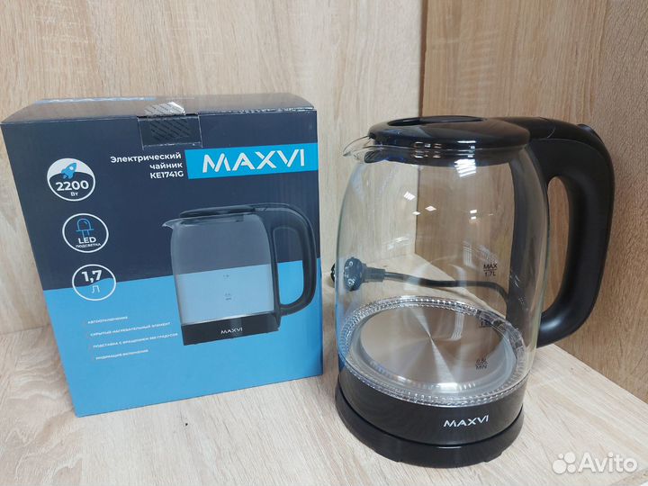 Электрический чайник Maxvi KE1741G