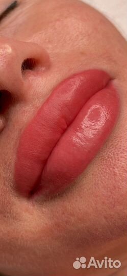 Перманентный макияж бровей, губы, веки