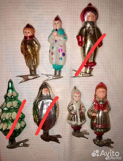 Елочные игрушки СССР