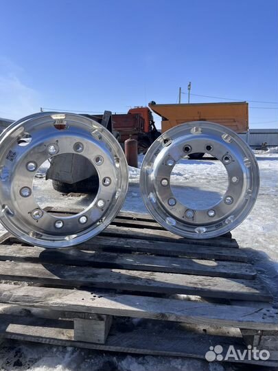 Алюминиевые диски рулевые 9.0x 22.5 за 2 шт