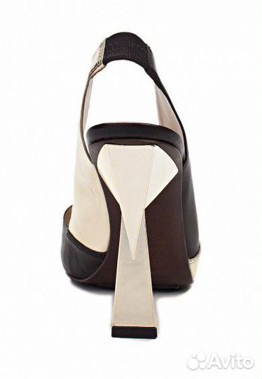 Туфли 37 United Nude чёрные-золото