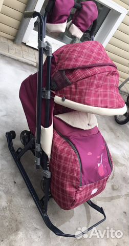 Коляска санки Nika 7-4