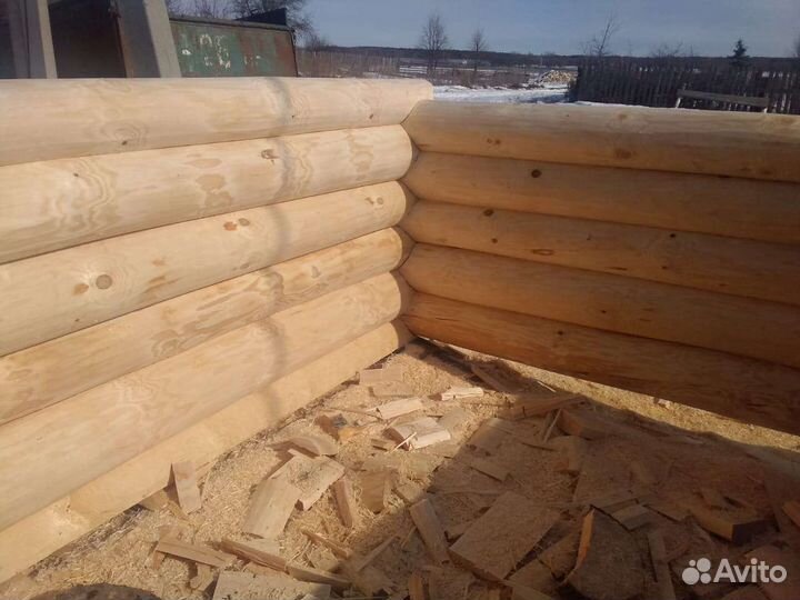 Сруб для бани 3х3