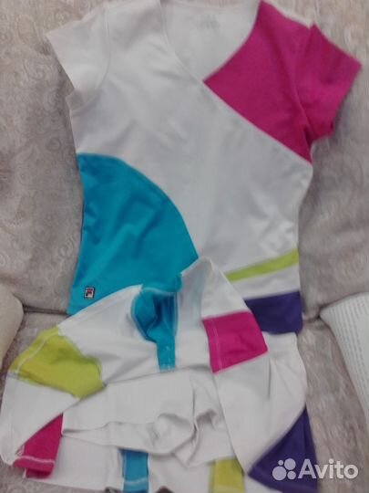 Костюм Fila для тенниса с юбкой-шортами 12-14 лет