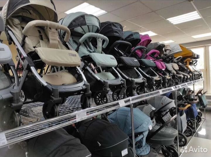 Новая прогулочная коляска для детей