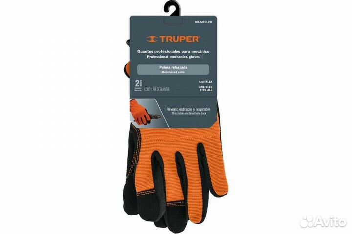 Профессиональные перчатки Truper GU-MEC-pк 10848