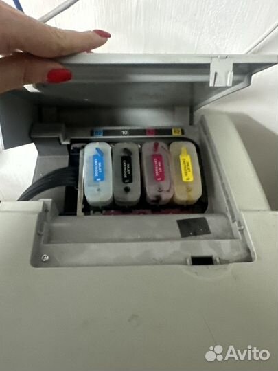 Широкоформатный приниер Hp designjet 500 plus