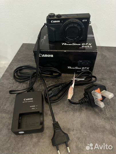 Canon powershot g7x mark ii