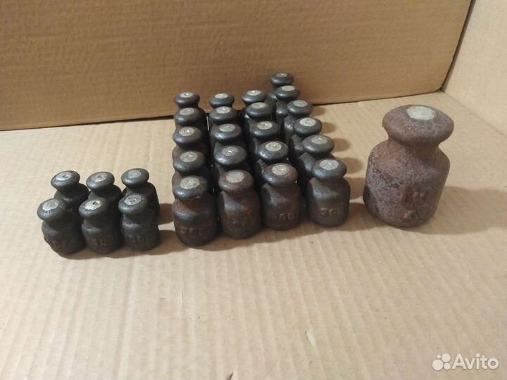 Гири гирьки для весов СССР советские