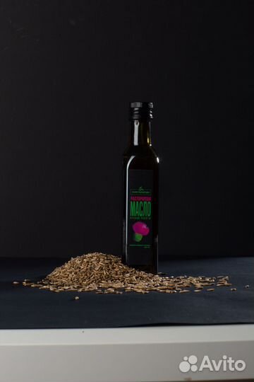 Масло расторопши, 250 мл, пищевое, сыродавленное