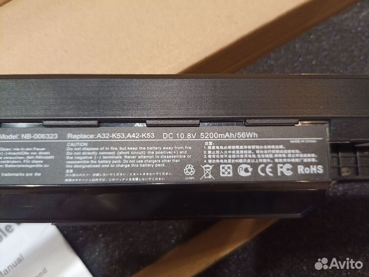 Аккумулятор для ноутбука Asus