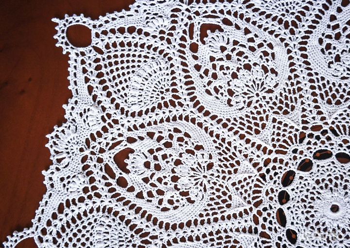 Большая салфетка Majestic pineapples