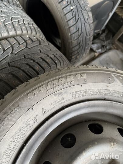 Зимняя резина 185/70 R13 с дисками Michelin