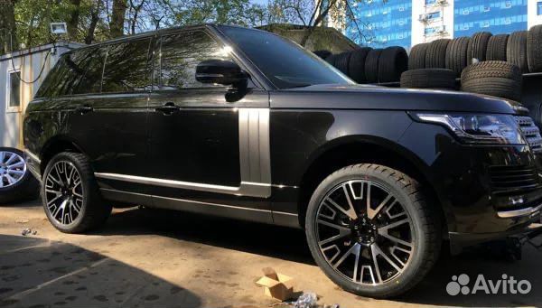 Новые диски на Range Rover