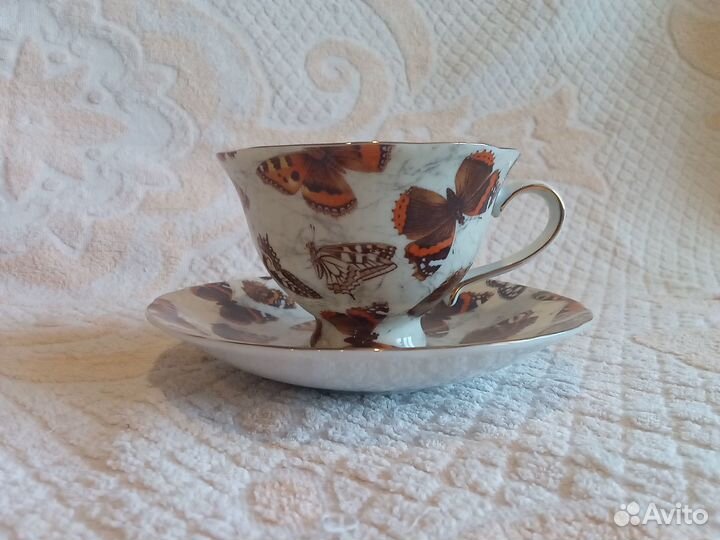 Фарфоровый чайный сервиз Staffordshire England