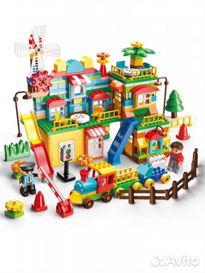 Новый конструктор аналог lego duplo 269 деталей