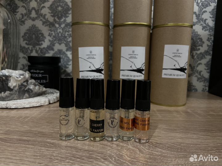 Новый набор духов 3 мл 6 шт