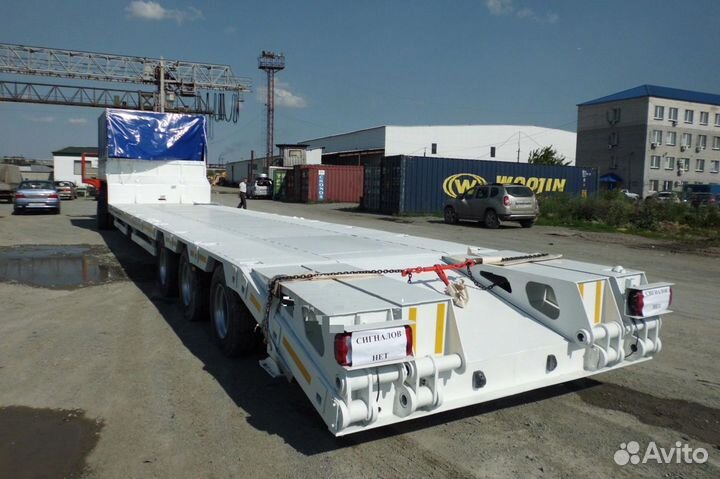 Полуприцеп трал (тяжеловоз) АЛСА 948412, 2023