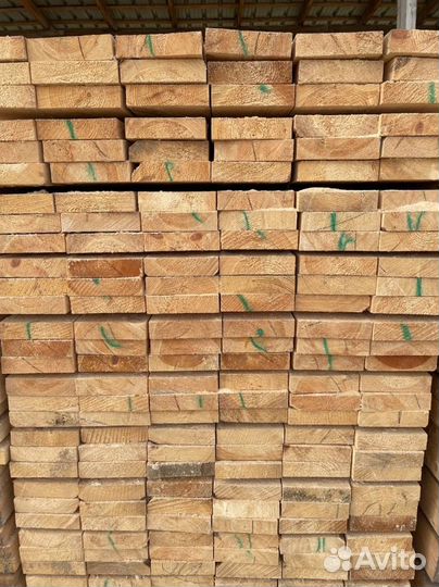 Доска обрезная 40х150х6000мм