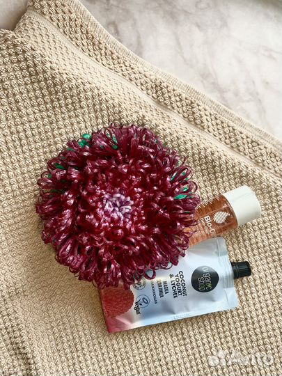 Мочалка ручной работы