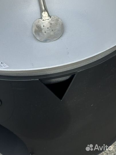 Очаг для казана с трубой и дверцей 60 л 80 л 110