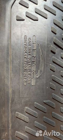 Автомобильные коврики резиновые Chevrolet Aveo