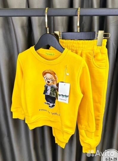 Костюм новый детский двойка 6 лет 116 см