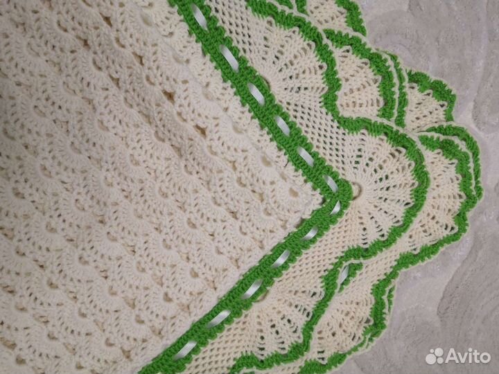 Вязаный плед