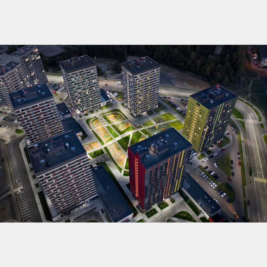 1-к. квартира, 45,4 м², 8/17 эт.