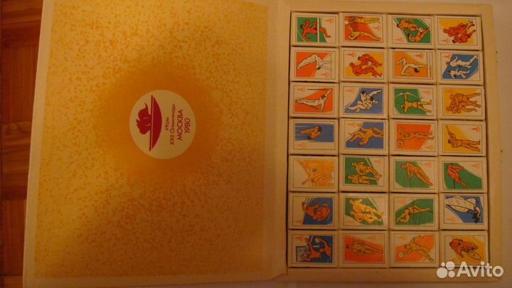 Сувенирный набор спичек Олимпиада-80