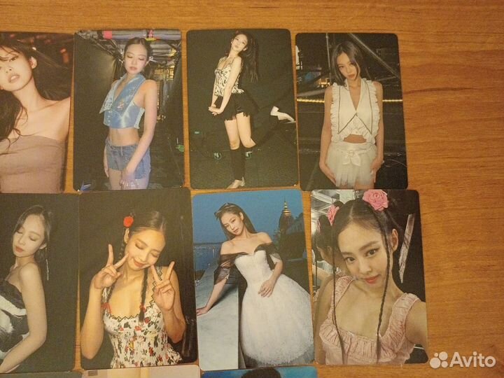 Карточки кей поп дженни