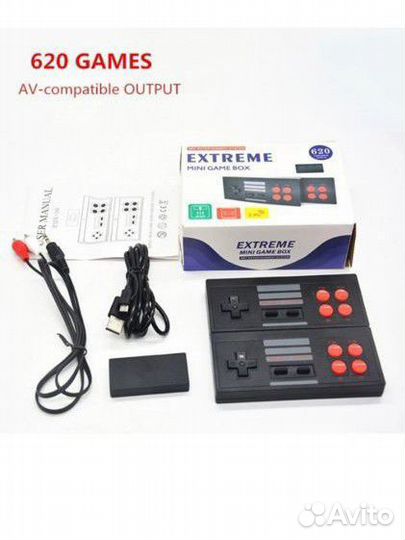 Игровая приставка Extreme Mini GameBox 620 игр