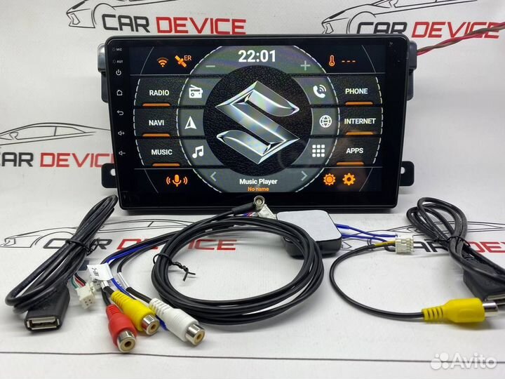 Магнитола Grand Vitara 3 2010-2016 Андроид