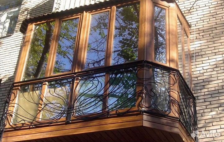 Остекление балконов и лоджий под ключ P7269