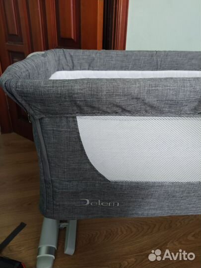 Детская кроватка-люлька приставная