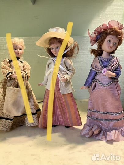 Кукла фарфоровая коллекционная