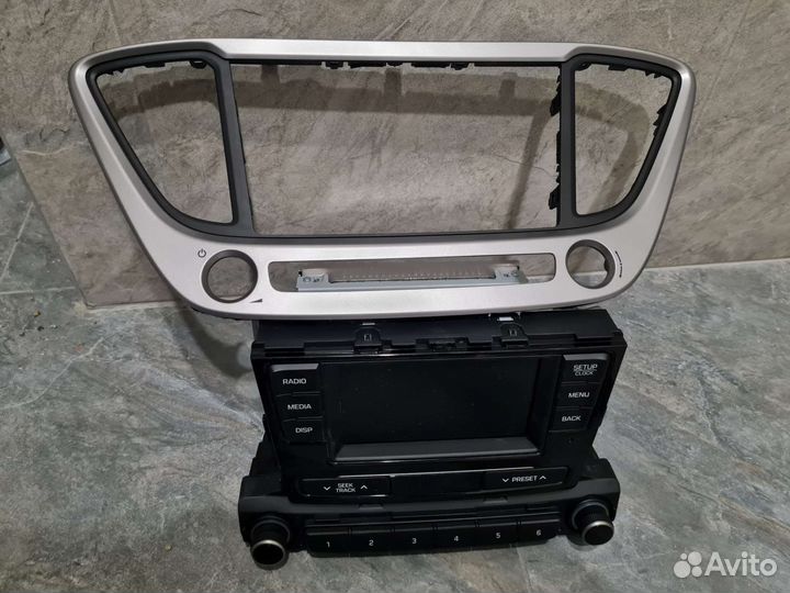 Магнитола hyundai solaris 2