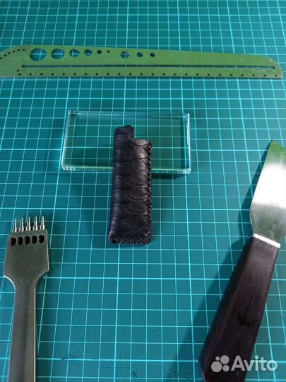 Чехол на зажигалку из натуральной кожи