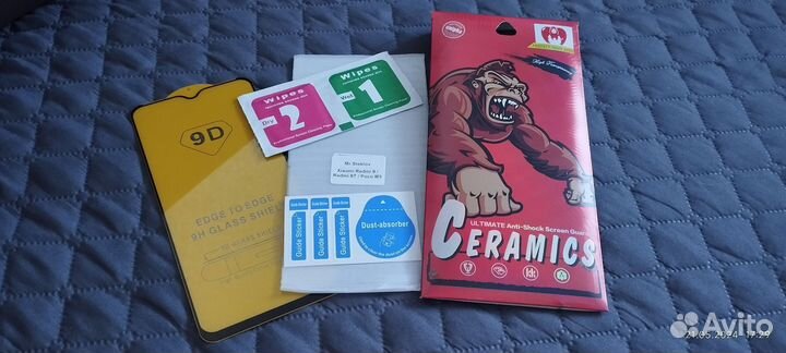 Защитные чехлы и стекла на Redmi 9