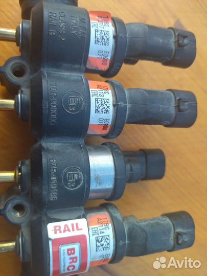 Форсунки гбо 4 поколение (3шт)