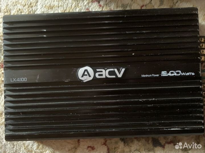 Колонки и усилитель