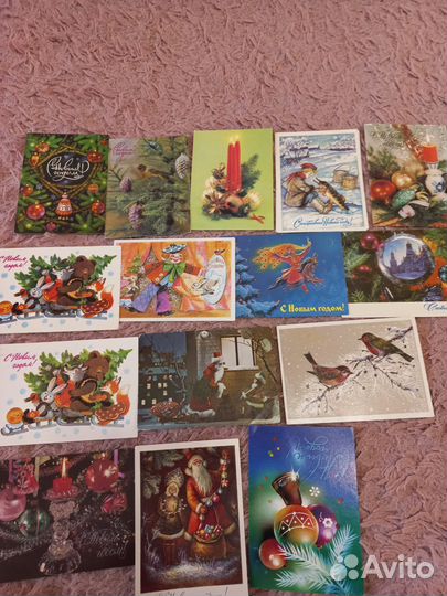 Открытки СССР чистые