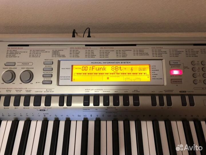 Синтезатор casio wk200