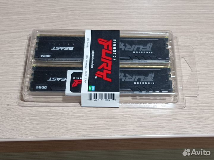 Оперативная память ddr4 32gb 2666 Kingston