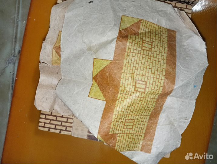 Кубики деревянные СССР